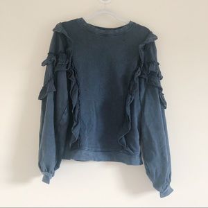 tularosa cat ruffle sweater